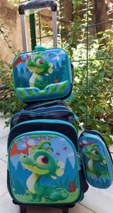 Mochilas 3 Piezas con Carrito