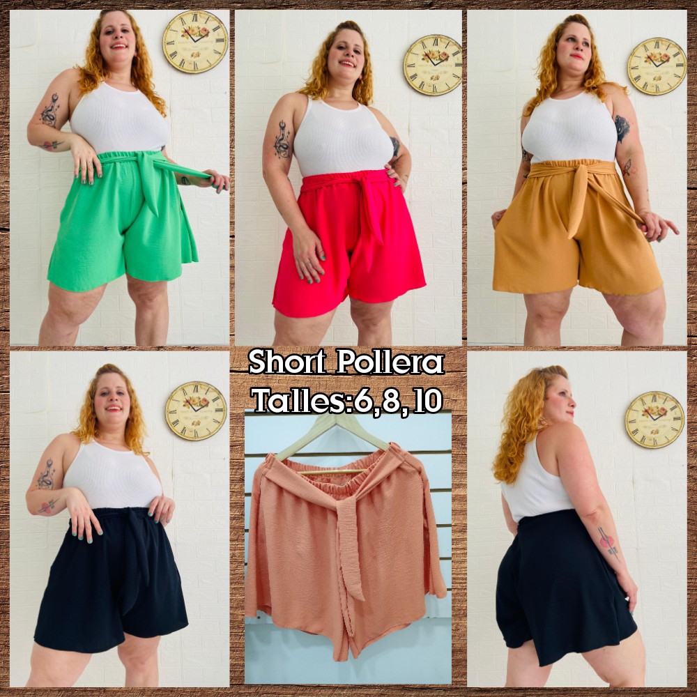 Short Pollera Divino de Cey - Imagen 2