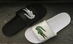 Ojotas Lacoste Black - Miniatura 2