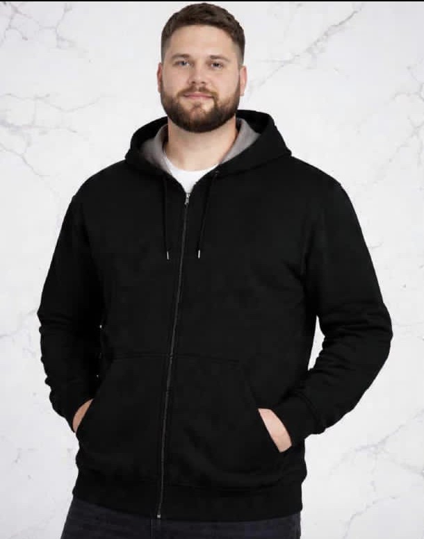 Campera Talles Especiales Doble Friza - Imagen 1