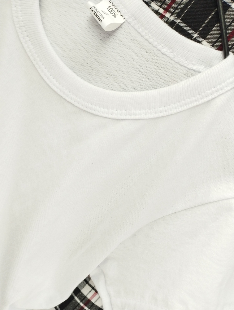 Remera Lisa Escolar Unisex - Imagen 2
