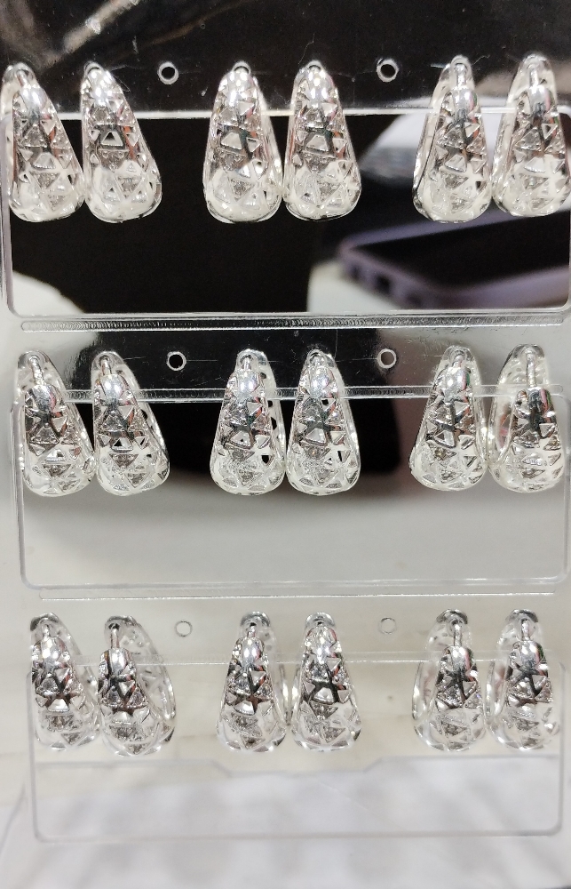 Aros Cubanos de Acero Blanco - Imagen 3