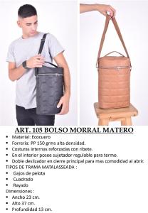 Bolso Morral Bandolera Matero con Sujetador para Termo Andylu Accesorios - Miniatura 6