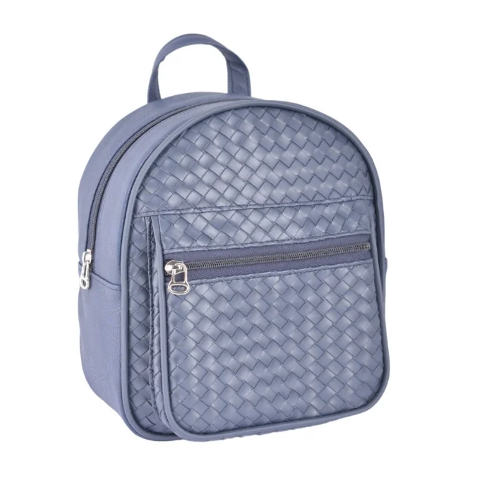 Mini Mochila Tramada Ecocuero Andylu Accesorios