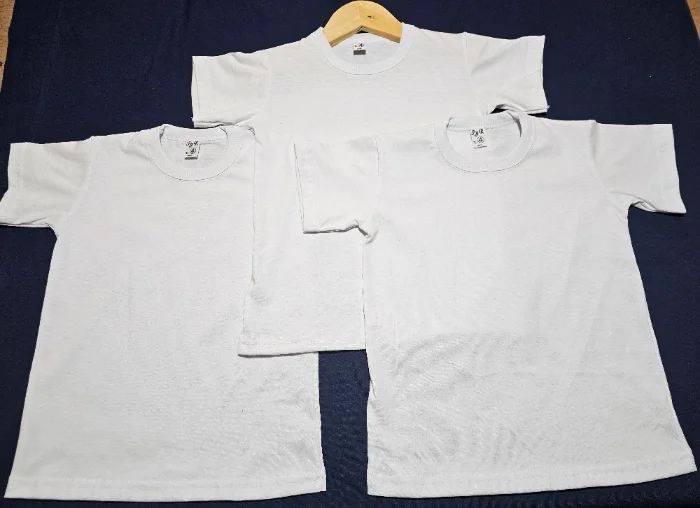 Remeras Blancas  de Algodón