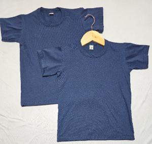 Remeras Azul Marino de Algodón