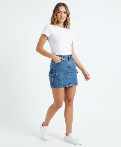 Pollera Cargo Jean - Miniatura 2