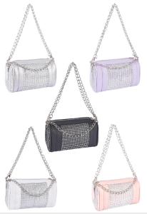 Bolso Morral Bandolera Strass con Correa de Cadena Andylu Accesorios - Miniatura 5