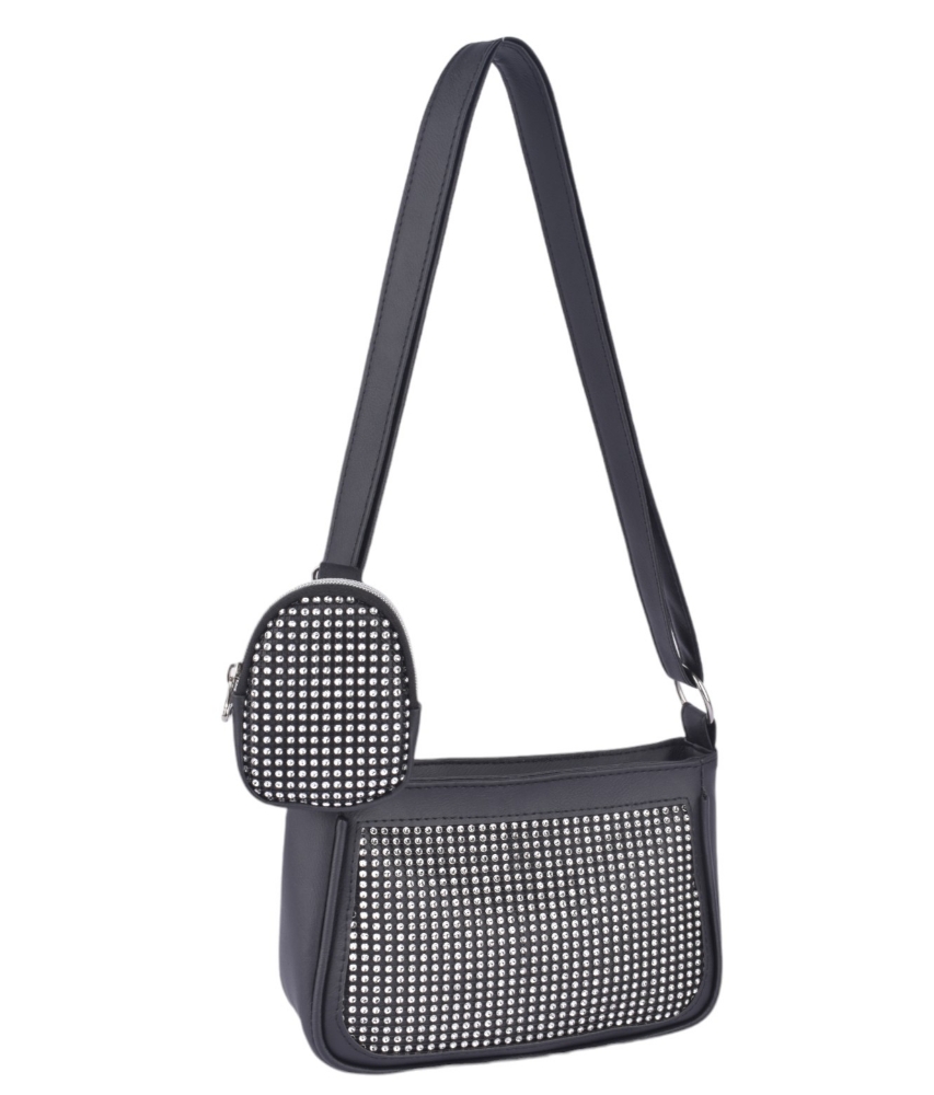 Bandolera Morral Strass Ecocuero Andylu Accesorios - Imagen 2
