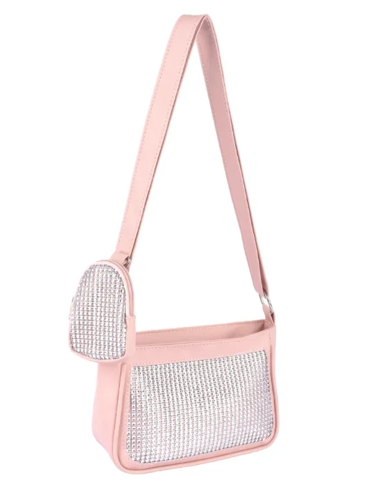 Bandolera Morral Strass Ecocuero Andylu Accesorios