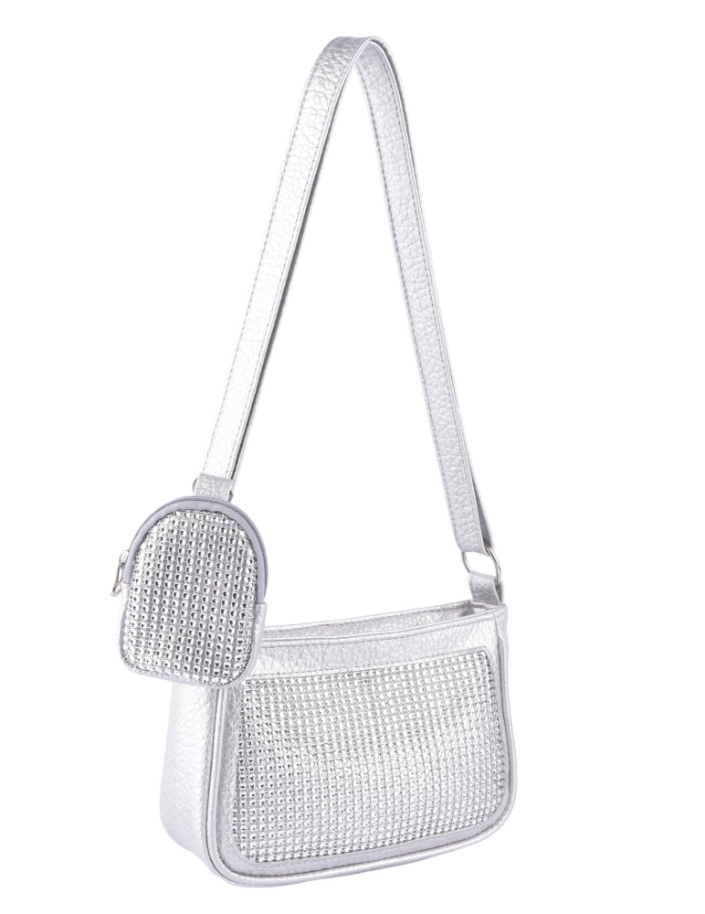 Bandolera Morral Strass Ecocuero Andylu Accesorios - Imagen 4