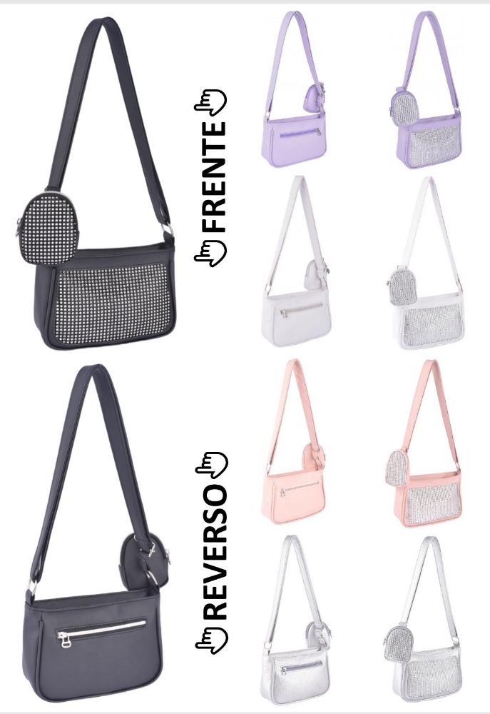 Bandolera Morral Strass Ecocuero Andylu Accesorios - Imagen 5