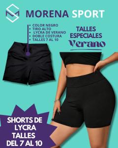Short de Lycra Talle Especial