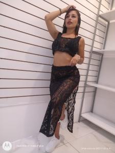 Conjunto Crochet Largo