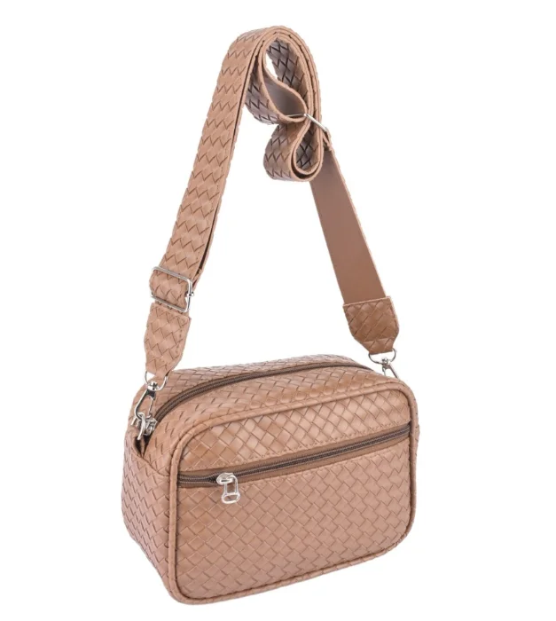 Bandolera Morral Trenzado Ecocuero Andylu Accesorios
