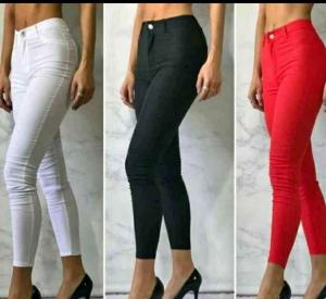 Pantalon de Bengalina Tiro Alto Calce Completo - Miniatura 1