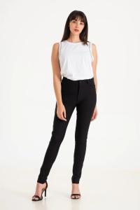 Pantalon de Bengalina Tiro Alto Calce Completo - Miniatura 3