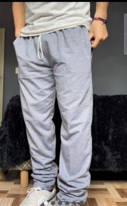 Pantalones Rectos Frizado Bolsillo con Cierre - Miniatura 4