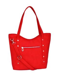Cartera Morral Bandolera con Tachas Cuero P.u  Andylu Accesorios