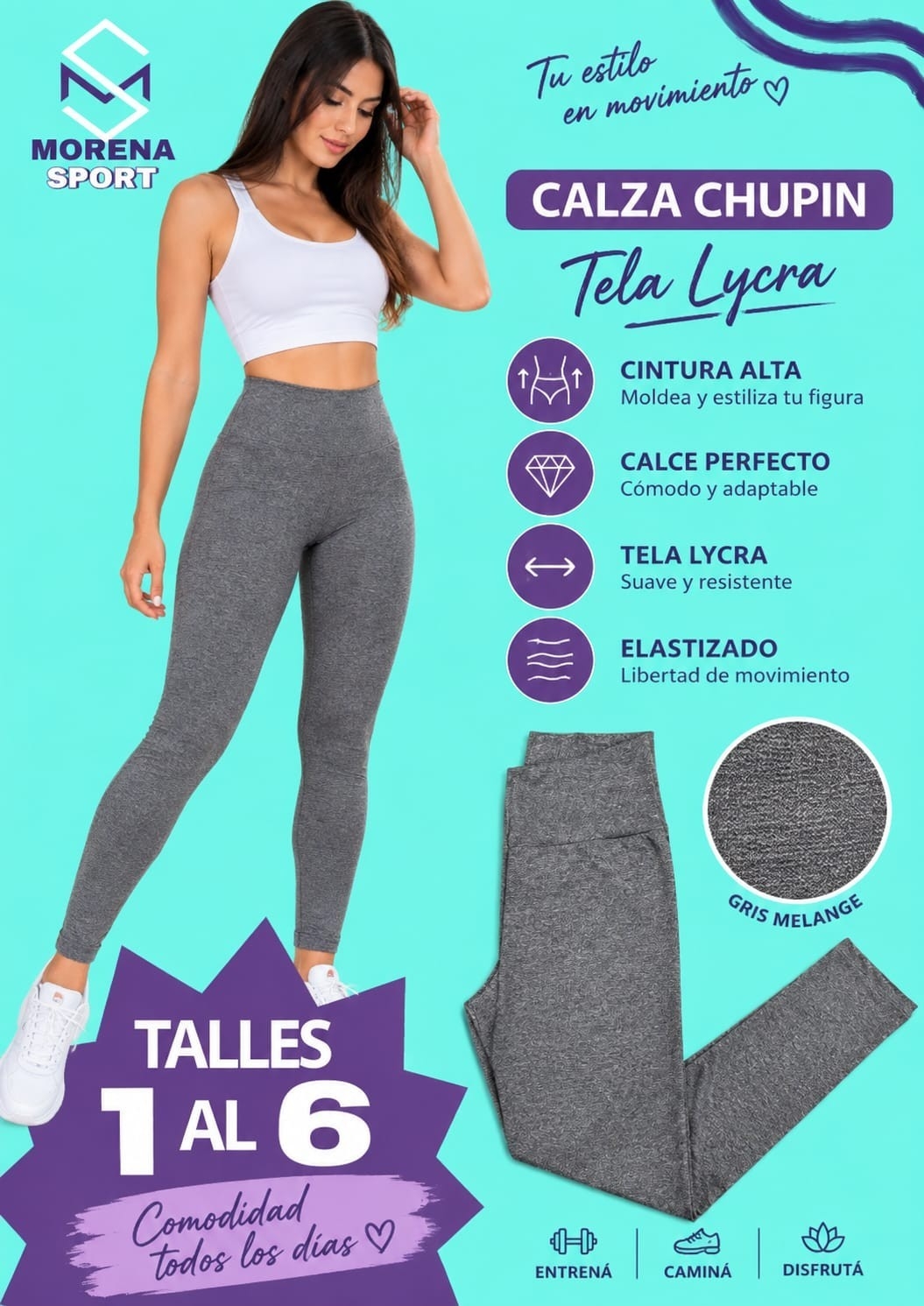 Calzas de Lycra - Imagen 2