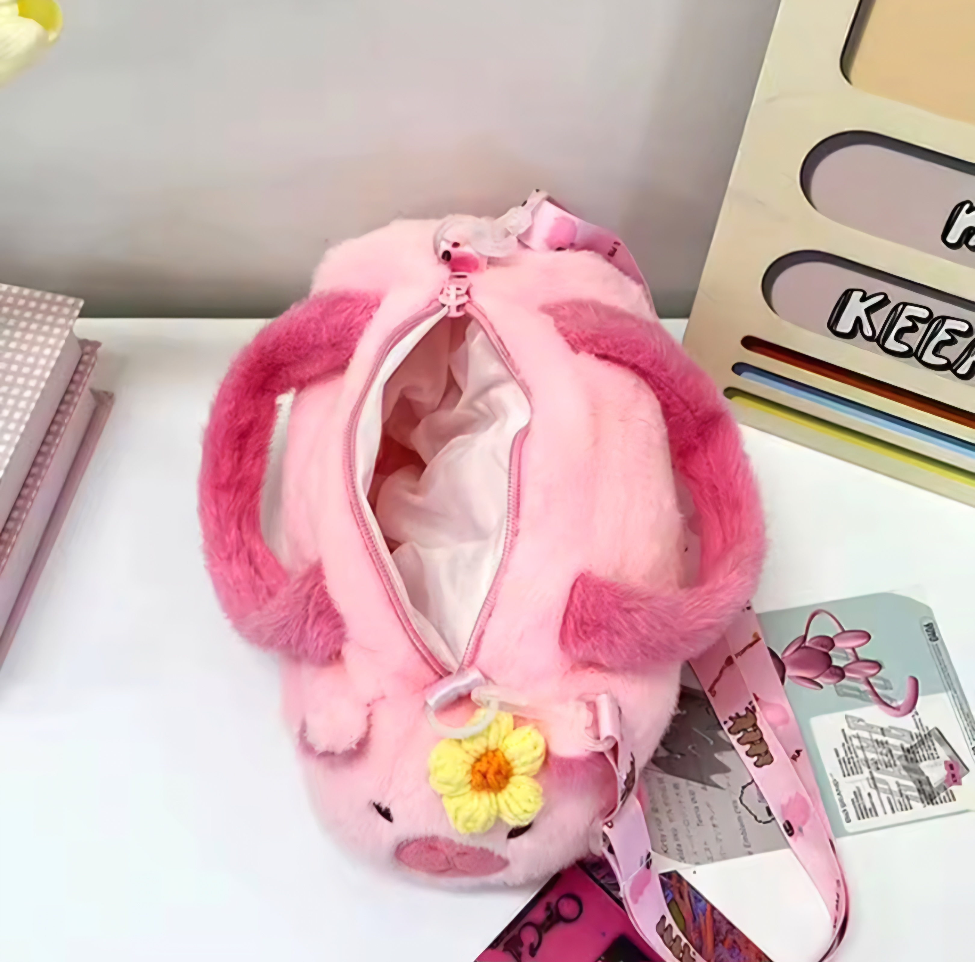 Cartera Capibara Rosa Infantil Niñas Nenas Moderno Cómodo Suave Calidad Tendencia - Screenshot_20250203_115040_AliExpress.jpg