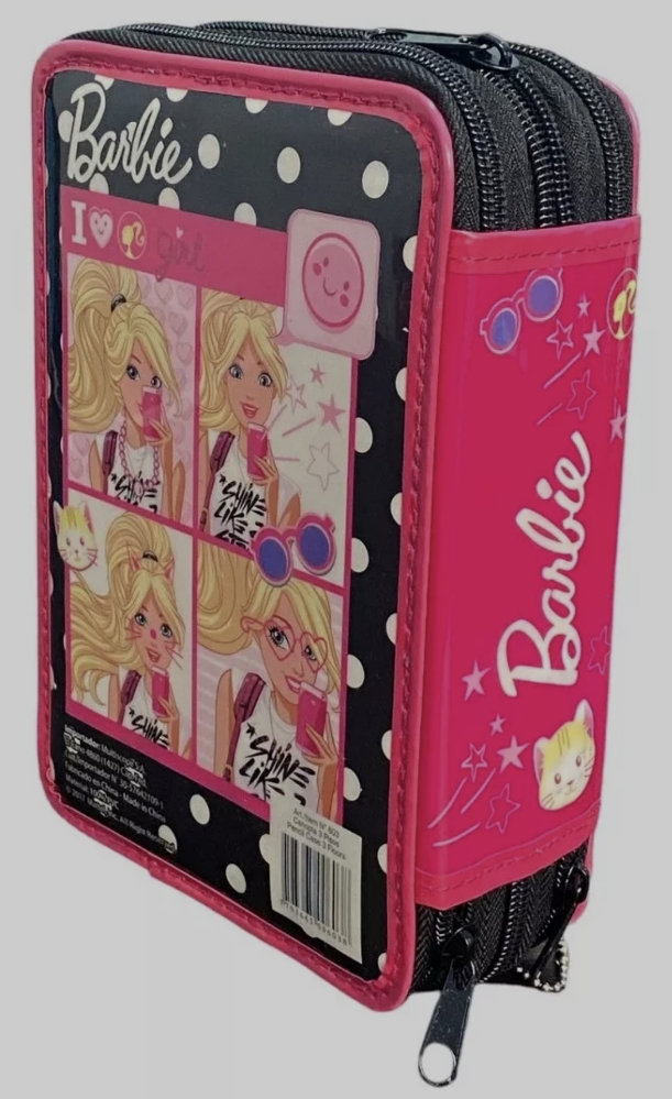 Cartuchera Barbie 3 Pisos - Imagen 3