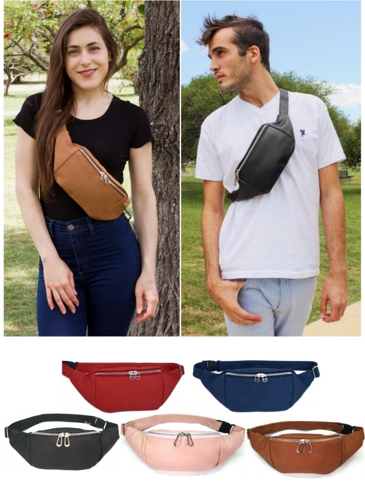 Riñonera Unisex Clasica Ecocuero Andylu Accesorios - Imagen 5