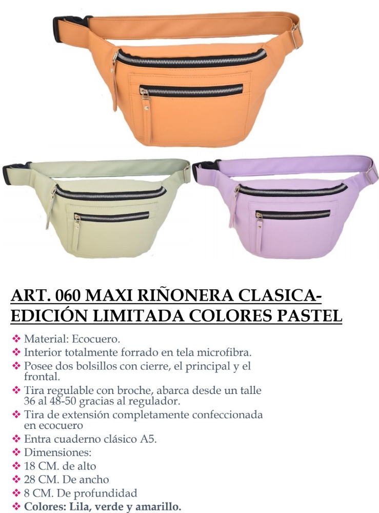 Riñonera Grande Ecocuero  Andylu Accesorios - Imagen 5
