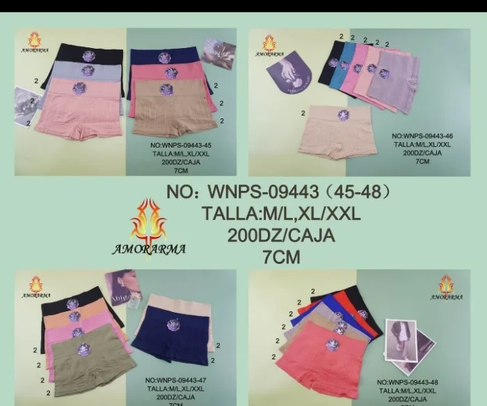 Boxer Mujer con Faja($24.000 la Docenas)