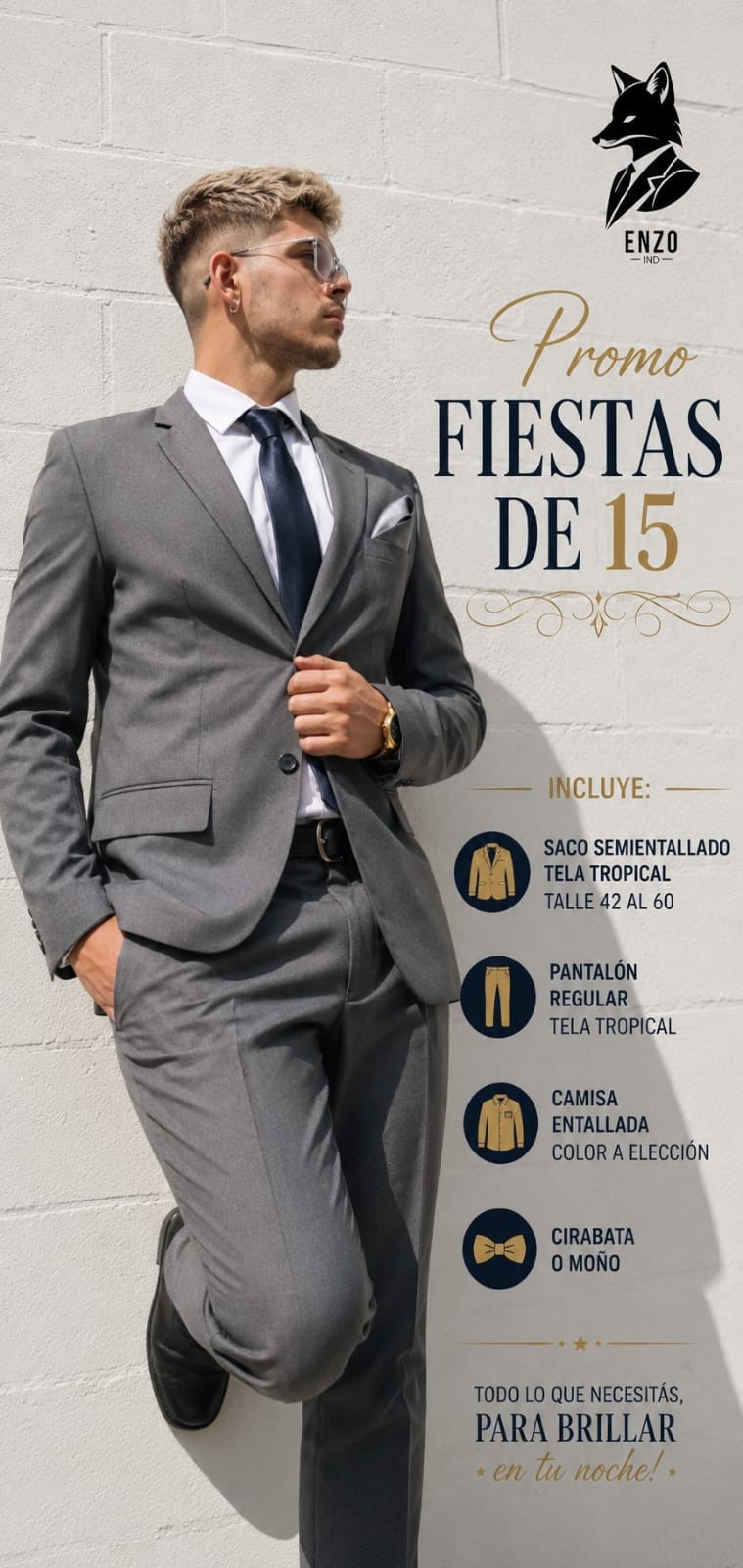 Traje Ambo Hombre - Imagen 2