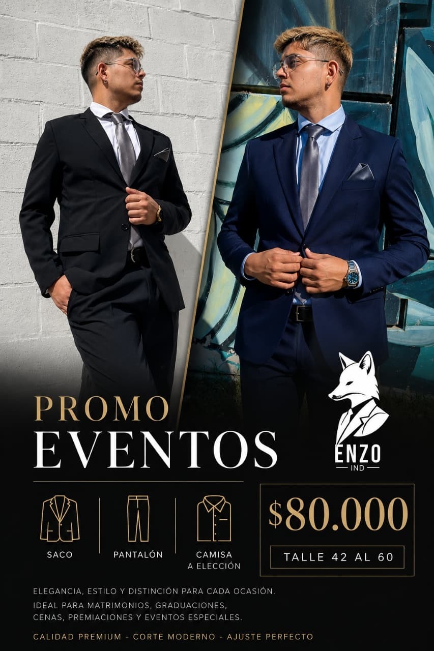 Traje Fiestas Hombre - Imagen 1