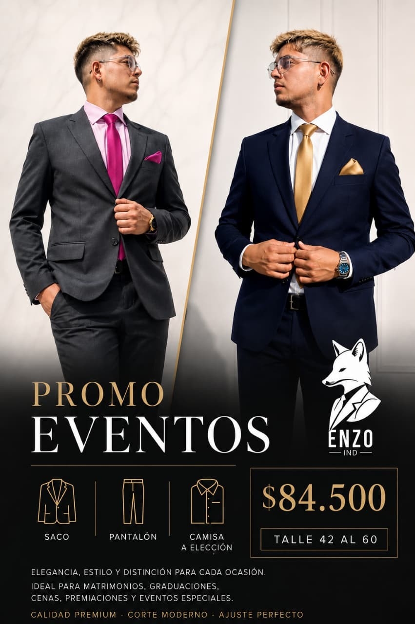 Trajes Completo 4 Piezas - Imagen 2
