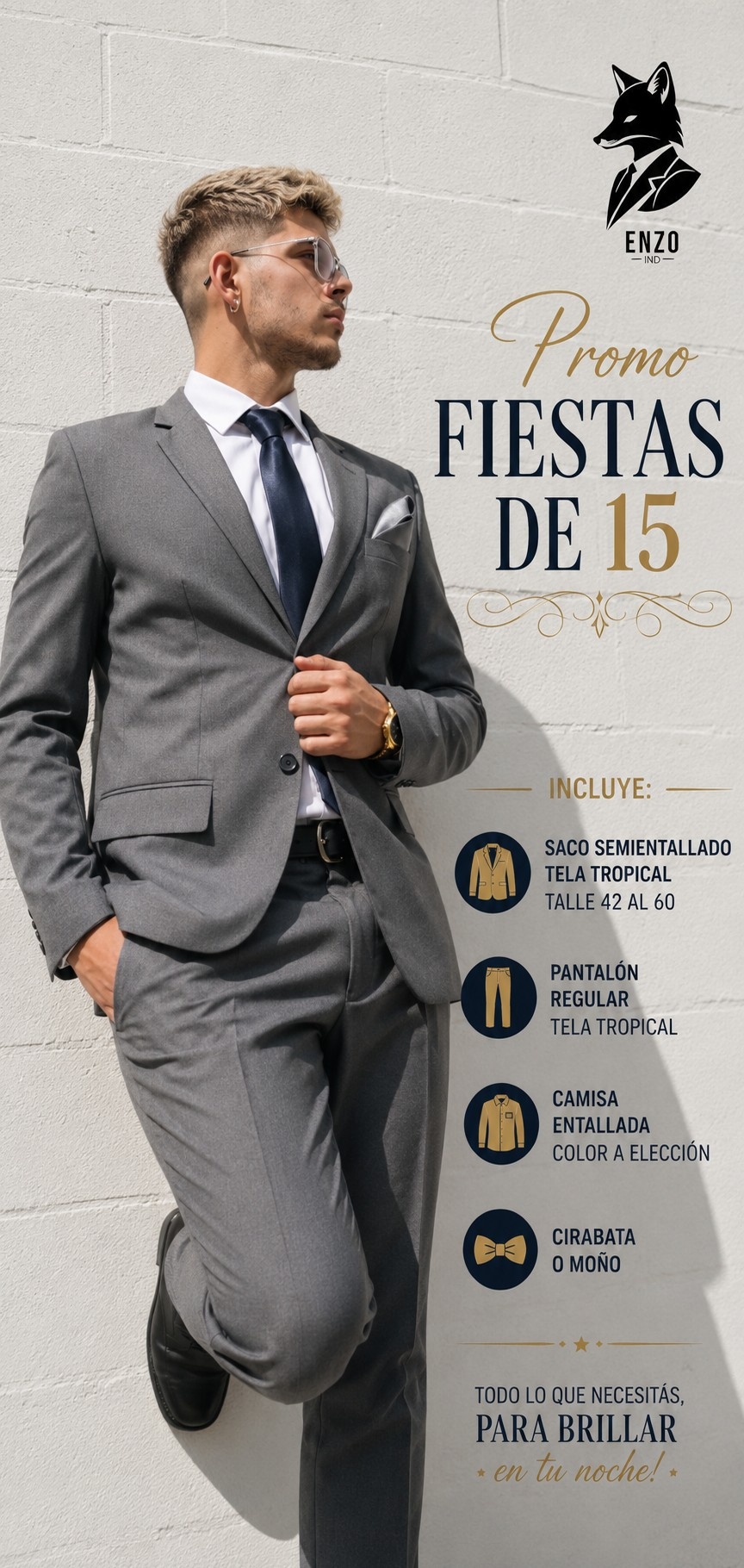 Trajes Completo 4 Piezas - Imagen 7
