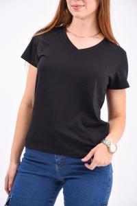 Remera Escote en V Algodón Peinado Premium - Miniatura 3