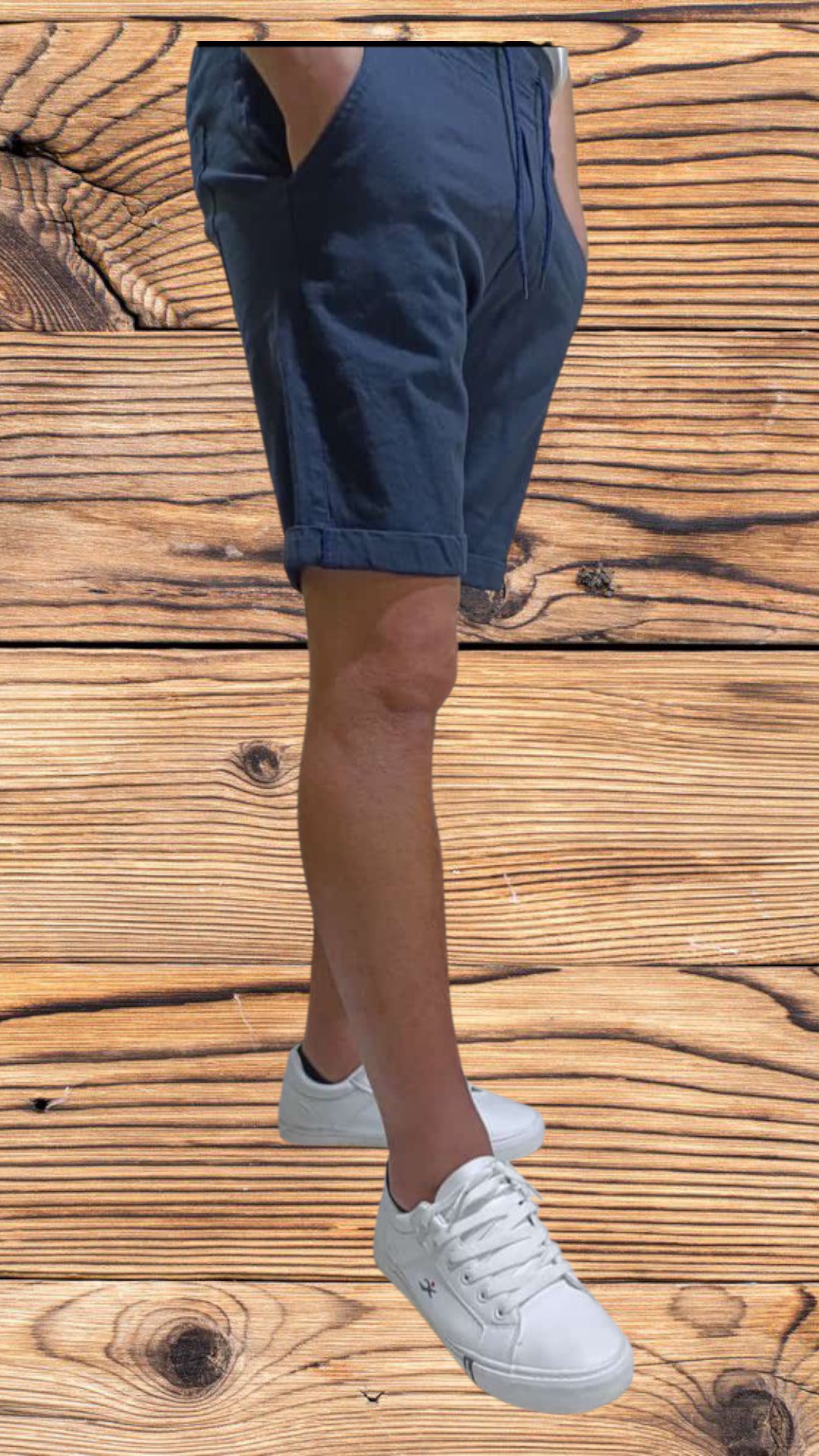 Bermudas de Gabardina Elastizada Hombre - Imagen 3