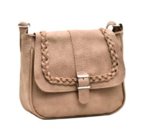 Bandolera Morral con Trenza y  Hebilla Ecocuero Andylu Accesorios - Miniatura 3