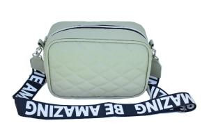 Bandolera Matalasseada  con Cinta  Andylu Accesorios