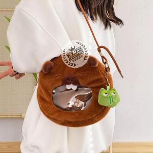 Bandoleras Medianas de Capibara Peluche y Cristal con Accesorio