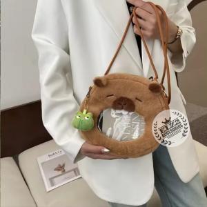Bandoleras Medianas de Capibara Peluche y Cristal con Accesorio - Miniatura 2