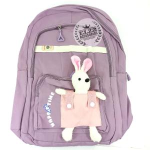 Mochilas Kawaii Doble Compartimento con Detalle de Osito - Miniatura 8