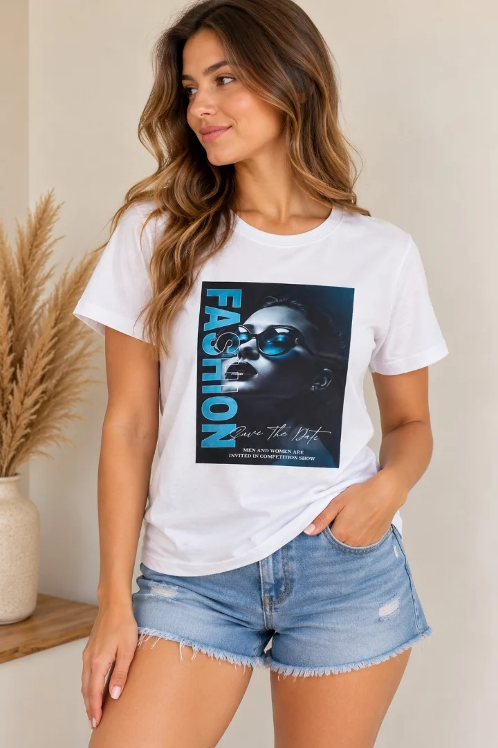 Remeras Estampadas Algodón Peinado ( D ) - Imagen 5
