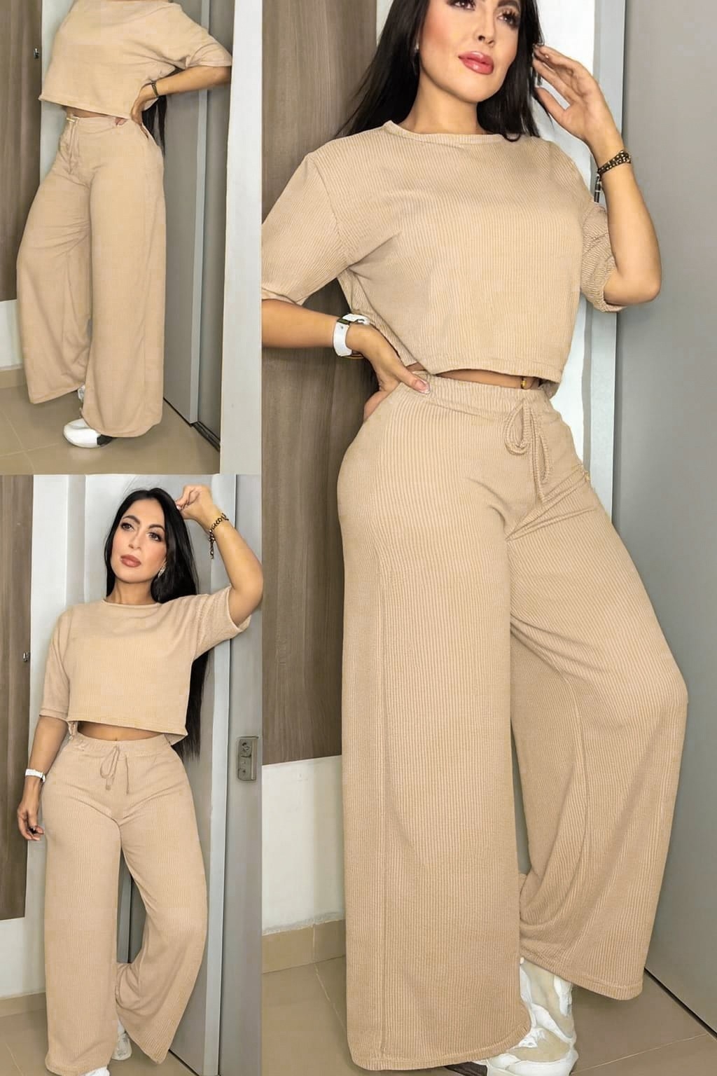 Conjunto Crop y Palazo - Imagen 3