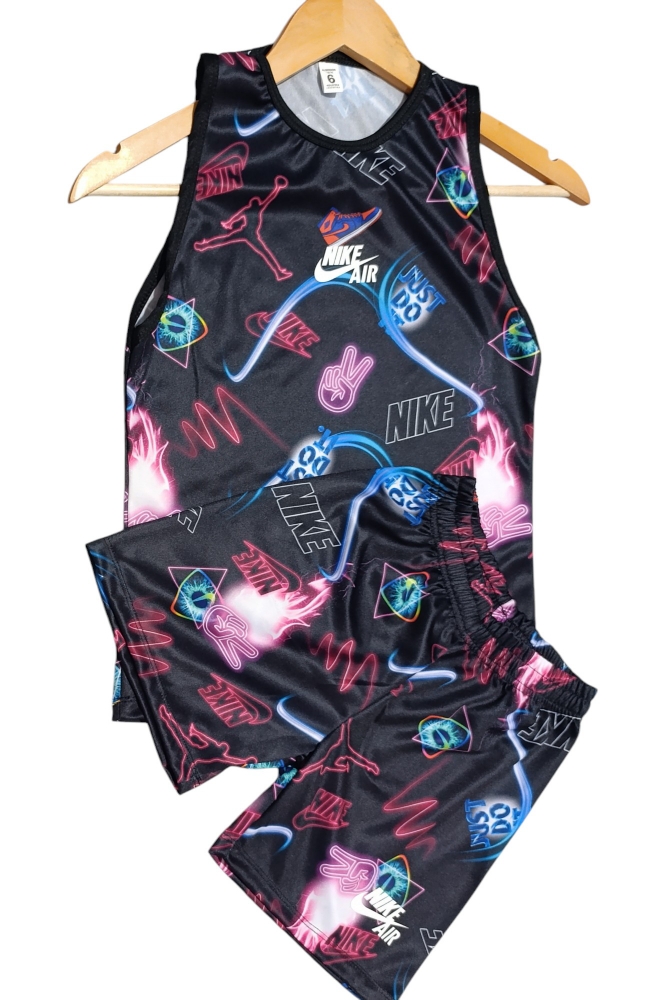 Conjuntos Sublimados Musculosas/shorts Niño - Imagen 2