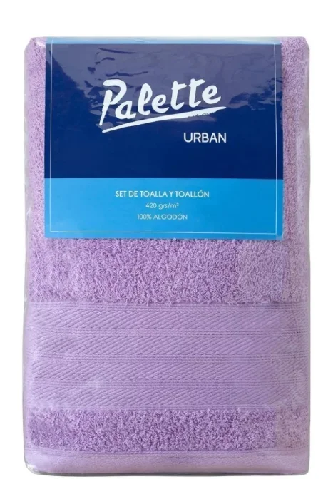 Toallon y Toalla Palette Urban