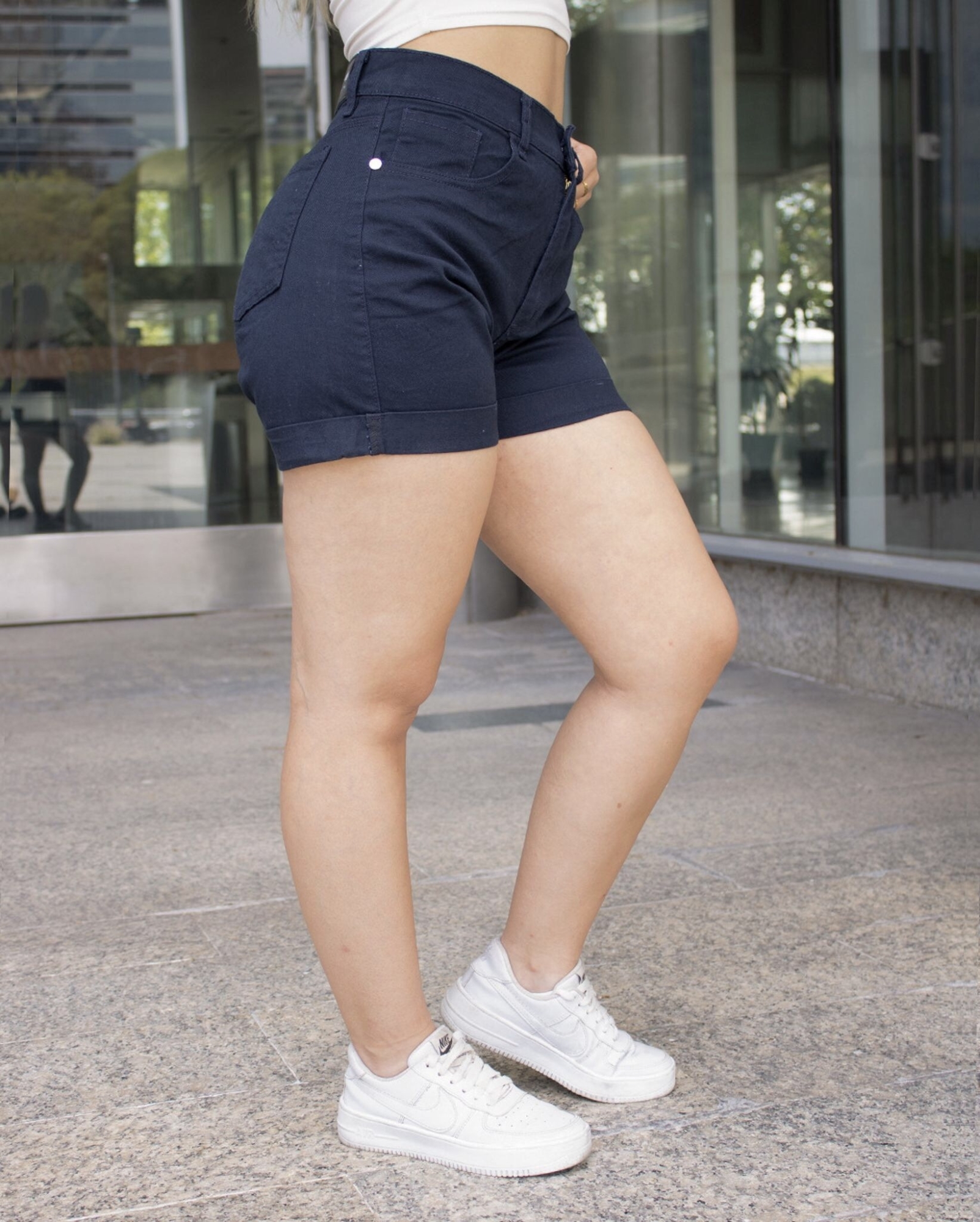 Short Elástizado Azul - Imagen 2