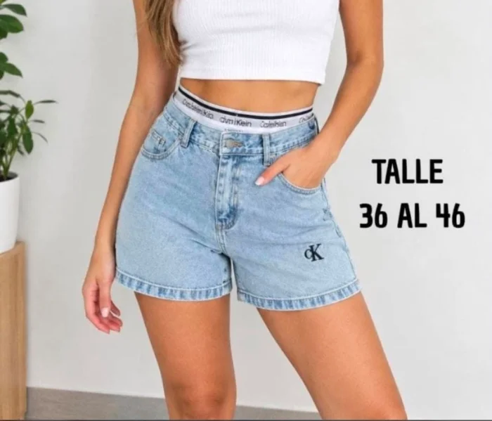 Shorts Kv Bordado