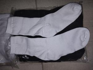 Tenis Lisas Blanco y Negro