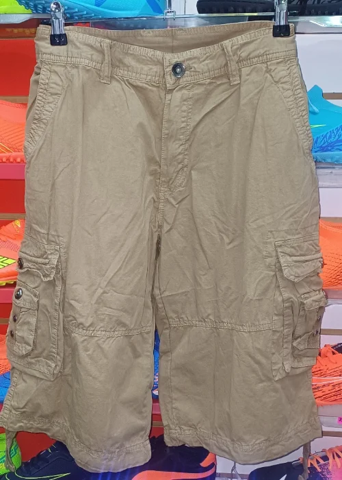 Bermuda de Gabardina Cargo Leonesa