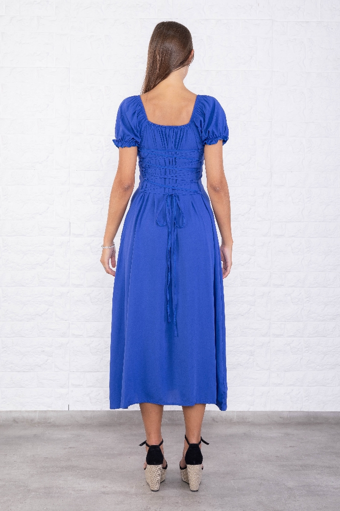 Vestido Largo Liso - Imagen 2