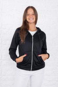 Camperas Jersey con Piel